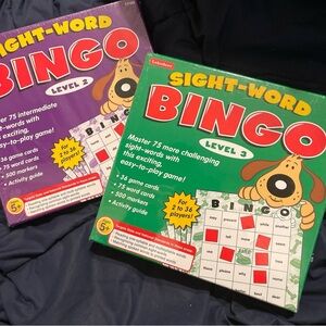 COPY - New Lakeshore Sight-Word Bingo Level 2 &3 Children’s Educational Game TT…